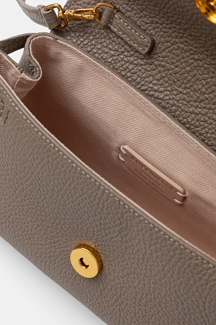 Coccinelle torebka crossbody damska skórzana E5.VCA.55.01.01 beżowy