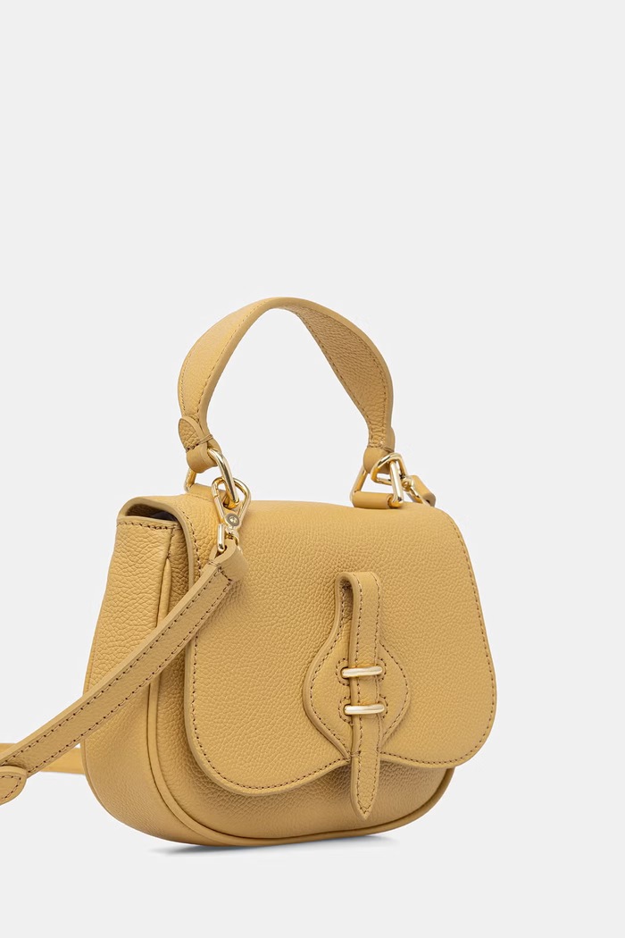 Coccinelle torebka crossbody damska skórzana E5.U7F.58.01.01 żółty AW26