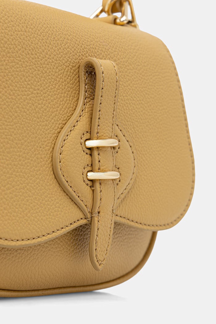 Coccinelle torebka crossbody damska skórzana żółty E5.U7F.58.01.01