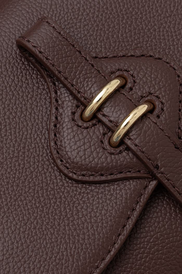 Coccinelle geantă crossbody pentru femei din piele burgundia E5.U7F.58.01.01