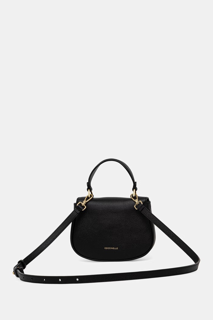 Coccinelle torebka crossbody damska skórzana czarny E5.U7F.58.01.01