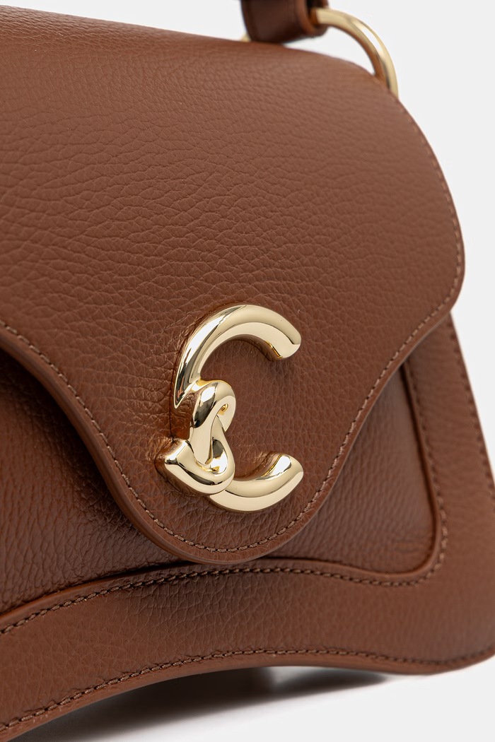 Coccinelle torebka crossbody damska skórzana brązowy E1.SSL.18.02.21