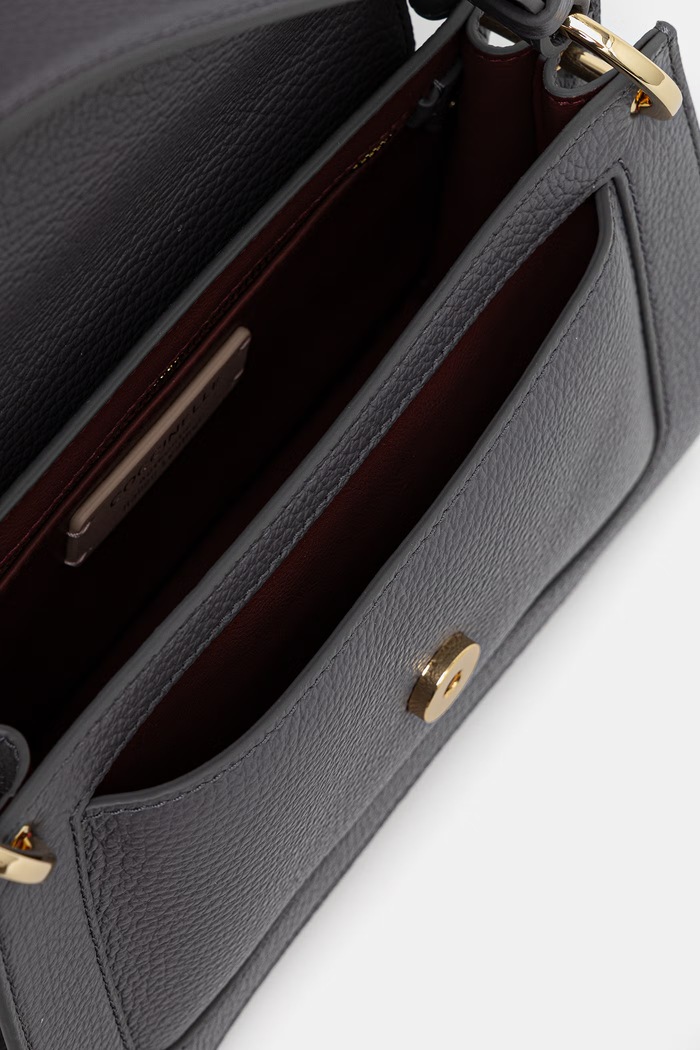 Coccinelle torebka crossbody damska skórzana E1.SSL.18.02.21 szary