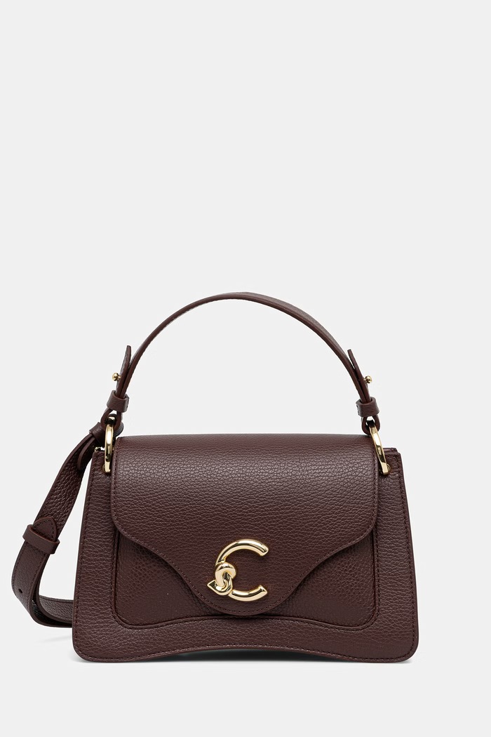 Coccinelle torebka crossbody damska skórzana bordowy E1.SSL.18.02.21