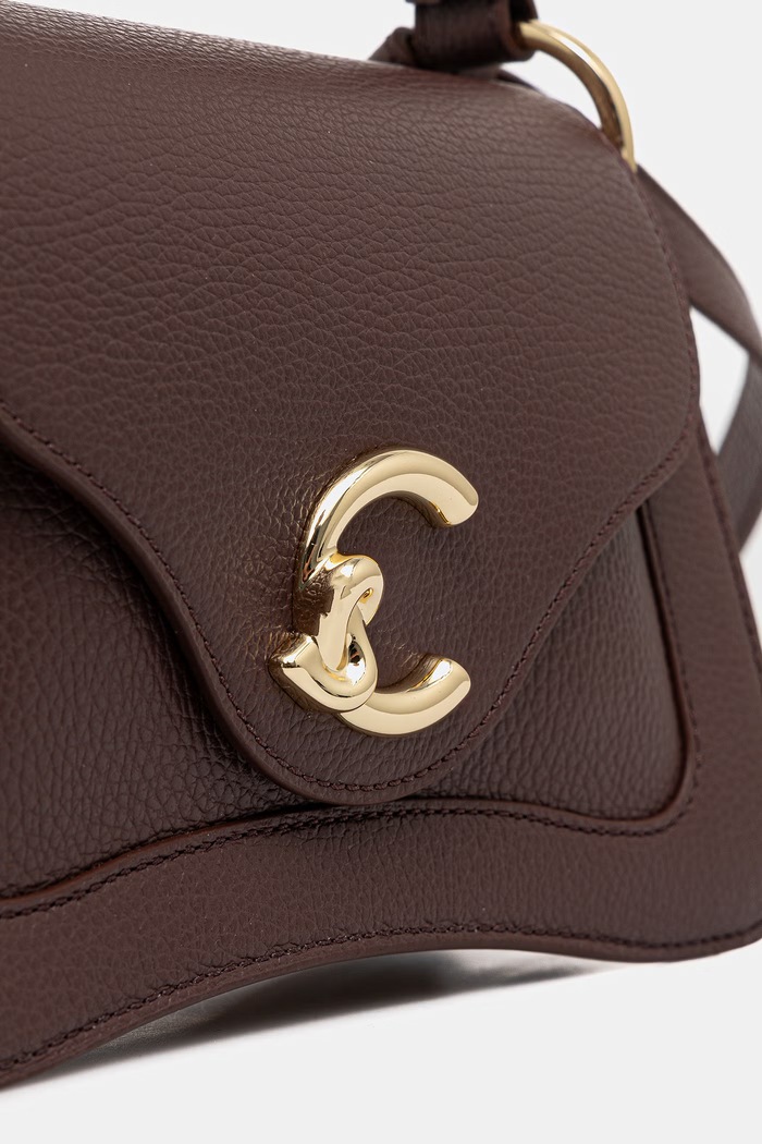 Coccinelle torebka crossbody damska skórzana bordowy E1.SSL.18.02.21