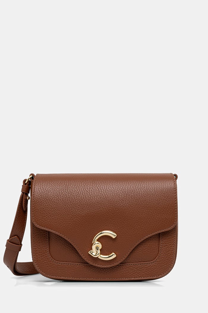 Coccinelle torebka crossbody damska skórzana brązowy E1.SSL.15.01.21