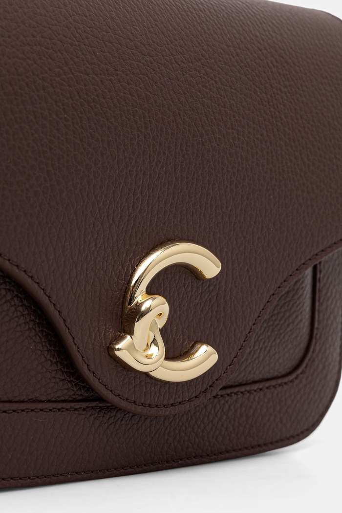 Coccinelle torebka crossbody damska skórzana bordowy E1.SSL.15.01.21