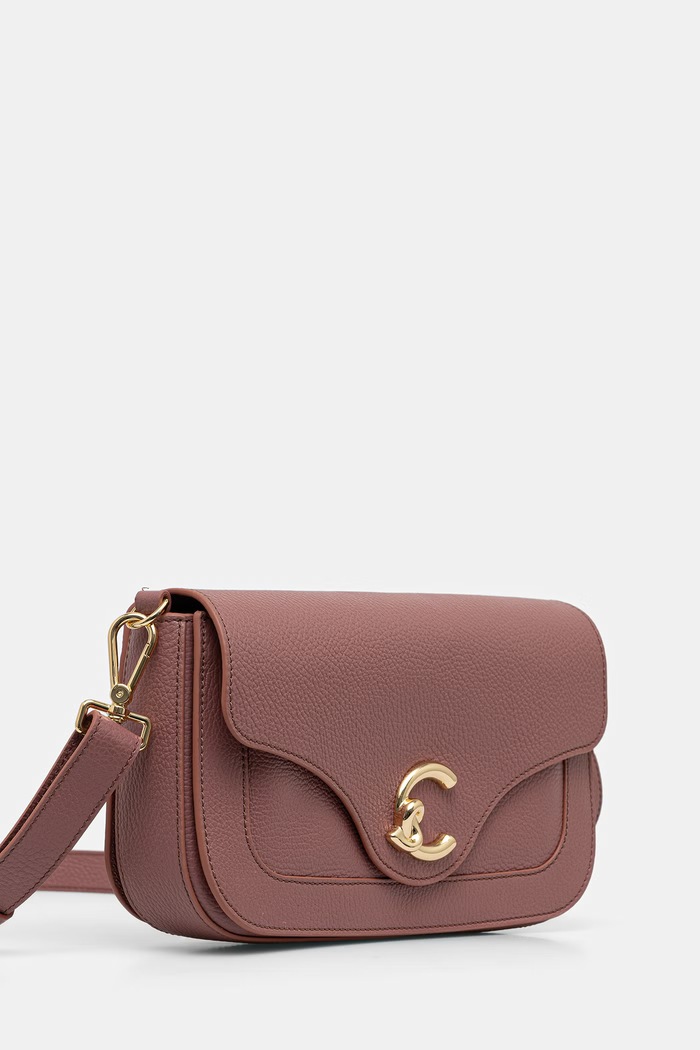 Coccinelle torebka crossbody damska skórzana E1.SSL.12.03.21 różowy AW26