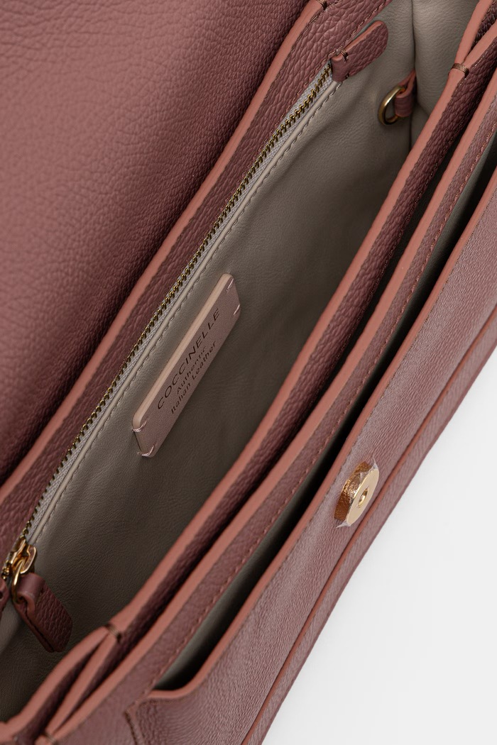 Coccinelle torebka crossbody damska skórzana E1.SSL.12.03.21 różowy