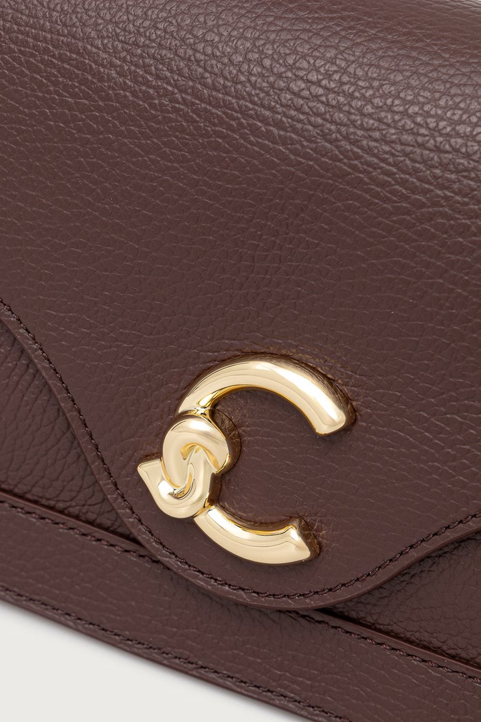 Torebka crossbody damska skórzana Coccinelle E1.SSL.12.03.21 fioletowy