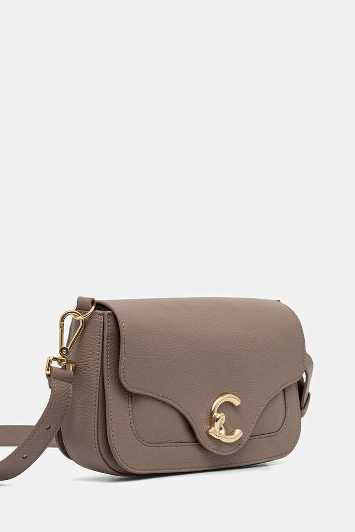 Coccinelle torebka crossbody damska skórzana E1.SSL.12.03.21 brązowy AW26