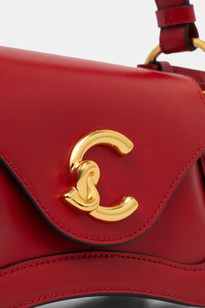 Coccinelle torebka crossbody damska skórzana czerwony E1.SSK.18.04.21