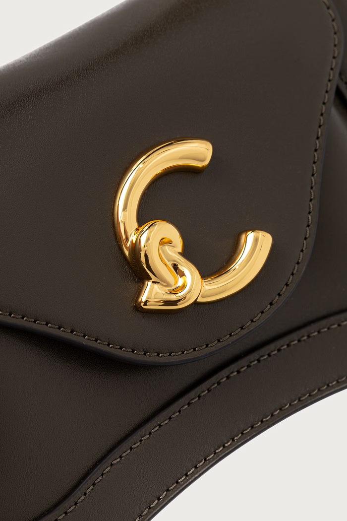 Чанта crossbody дамска от кожа Coccinelle E1.SSK.18.04.21 зелен