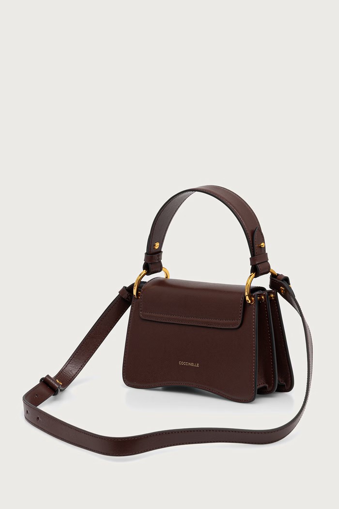 Аксесоари Coccinelle Чанта crossbody дамска от кожа E1.SSK.18.04.21 червен