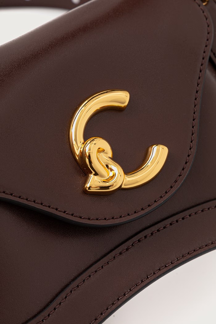 Чанта crossbody дамска от кожа Coccinelle E1.SSK.18.04.21 червен