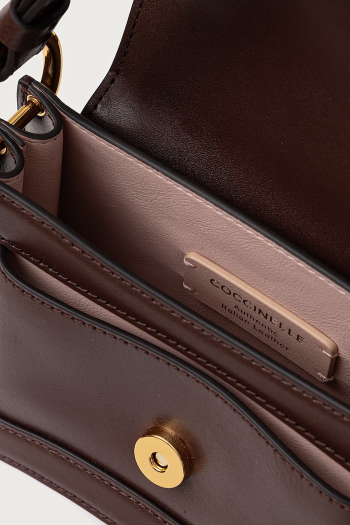 Чанта crossbody дамска от кожа Coccinelle червен E1.SSK.18.04.21