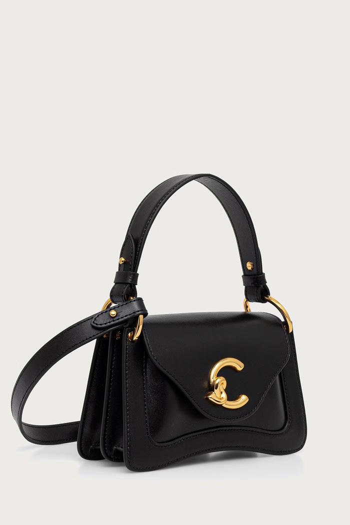 Coccinelle Чанта crossbody дамска от кожа E1.SSK.18.04.21 черен AW26