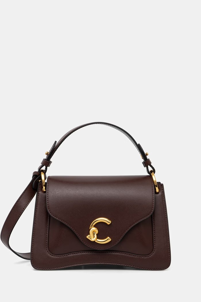 Coccinelle torebka crossbody damska skórzana bordowy E1.SSK.18.02.21