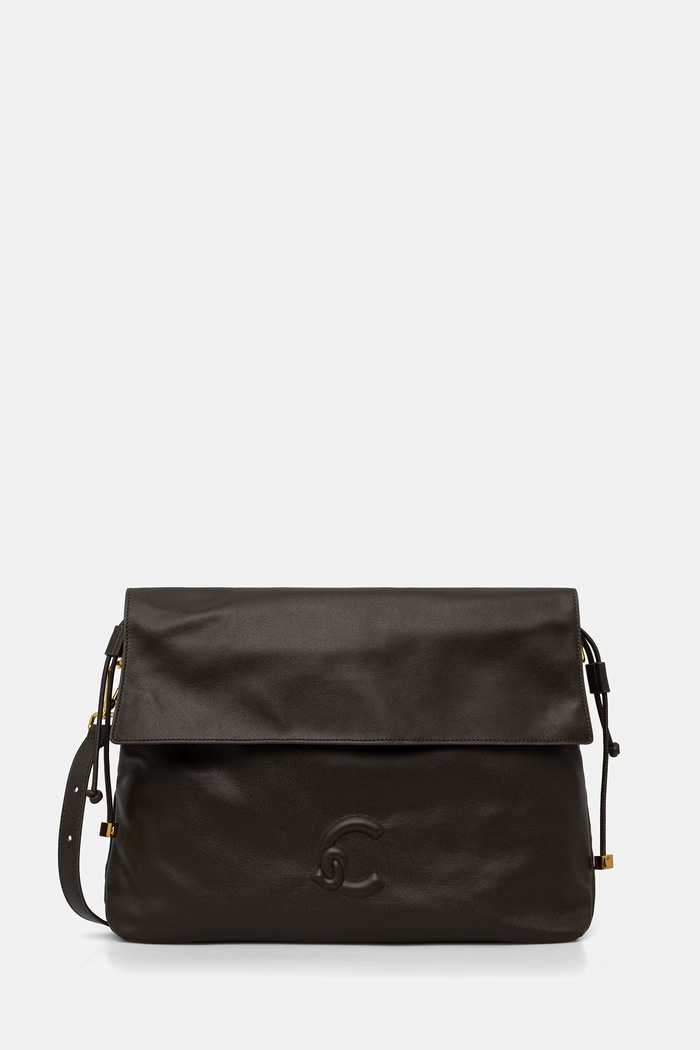 Coccinelle torebka crossbody damska skórzana zielony E1.V9F.13.03.01