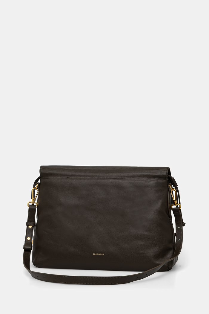 Coccinelle torebka crossbody damska skórzana zielony E1.V9F.13.03.01