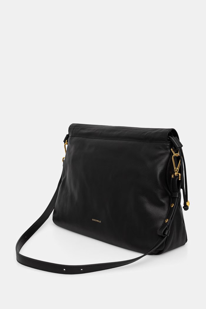 Doplňky Coccinelle crossbody kabelka dámská kožená E1.V9F.13.03.01 černá