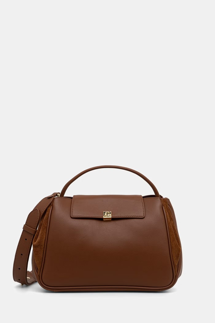 Coccinelle torebka crossbody damska skórzana brązowy E1.V60.18.02.01