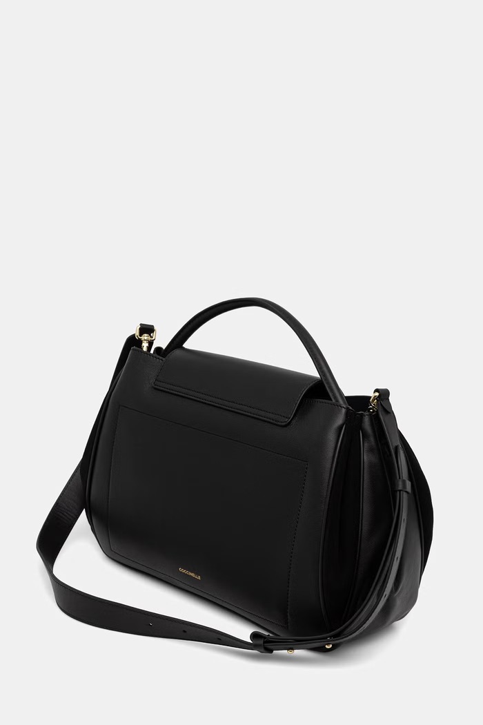 Akcesoria Coccinelle torebka crossbody damska skórzana E1.V60.18.01.01 czarny