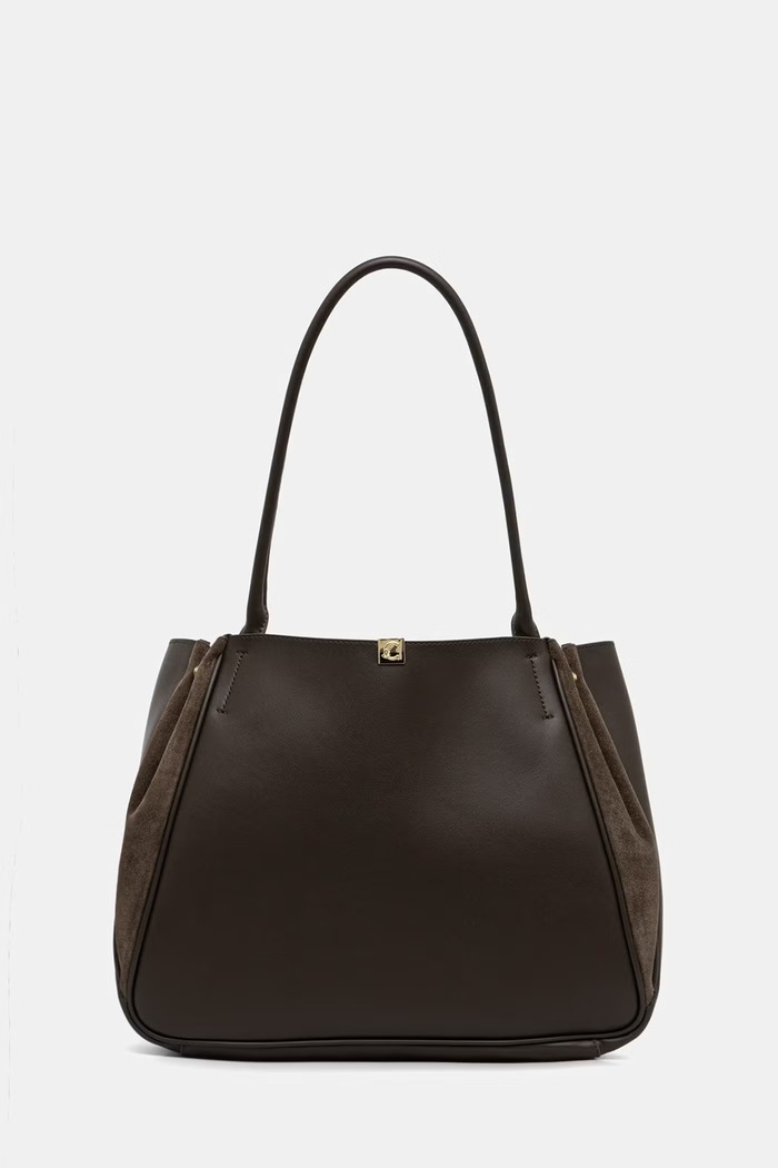 Coccinelle torebka shopper damska skórzana zielony E1.V60.11.01.01