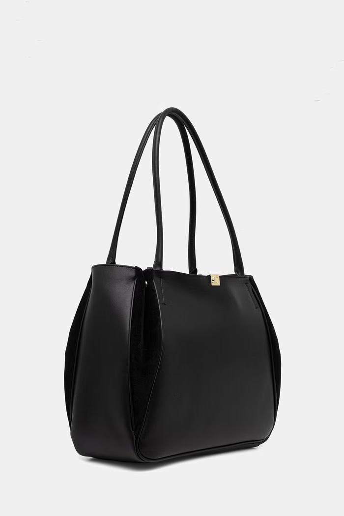 Coccinelle torebka shopper damska skórzana E1.V60.11.01.01 czarny AW26