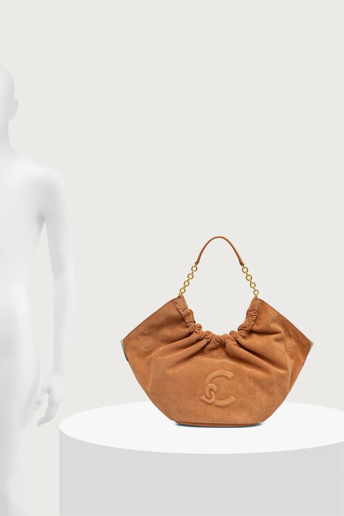 Coccinelle Kabelka typu shopper dámska semišová E1.V5G.11.02.01