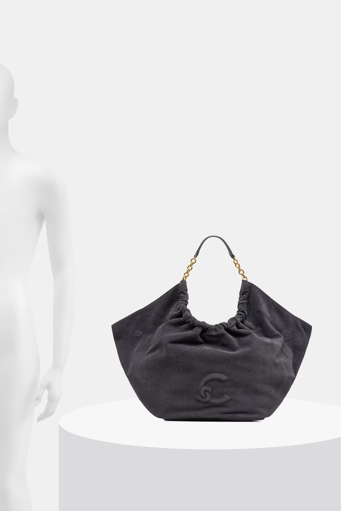 Coccinelle torebka shopper damska zamszowa E1.V5G.11.01.01