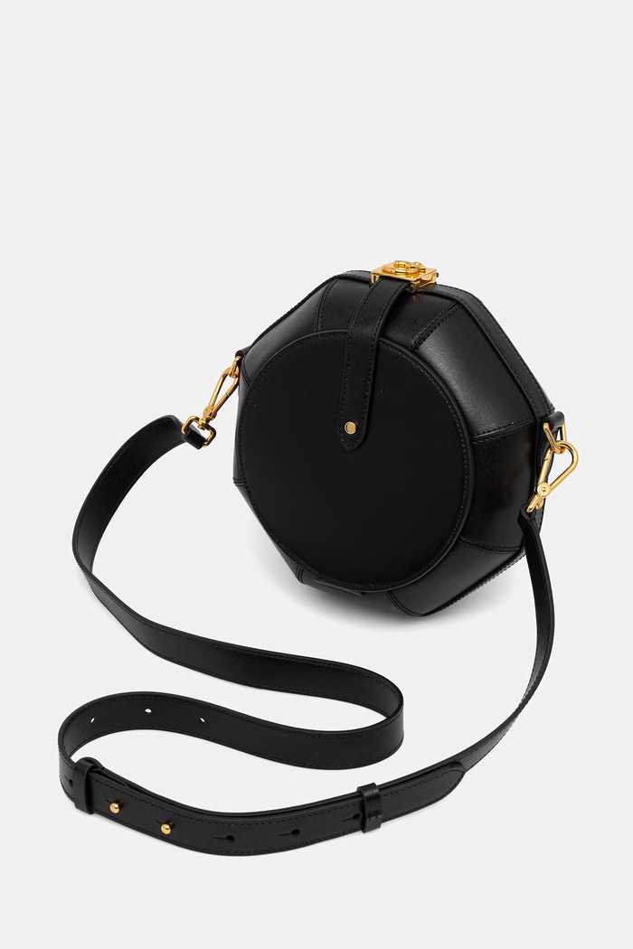 Akcesoria Coccinelle torebka crossbody damska skórzana E1.V25.15.01.01 czarny