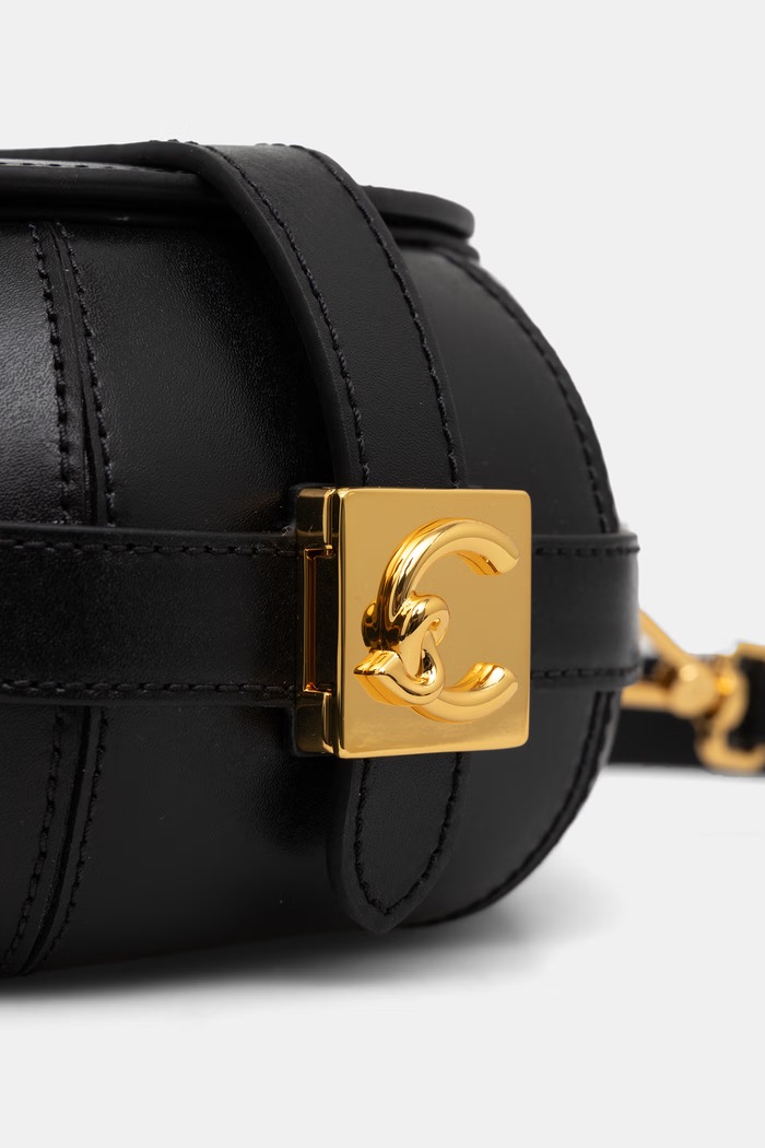 Coccinelle torebka crossbody damska skórzana czarny E1.V25.15.01.01