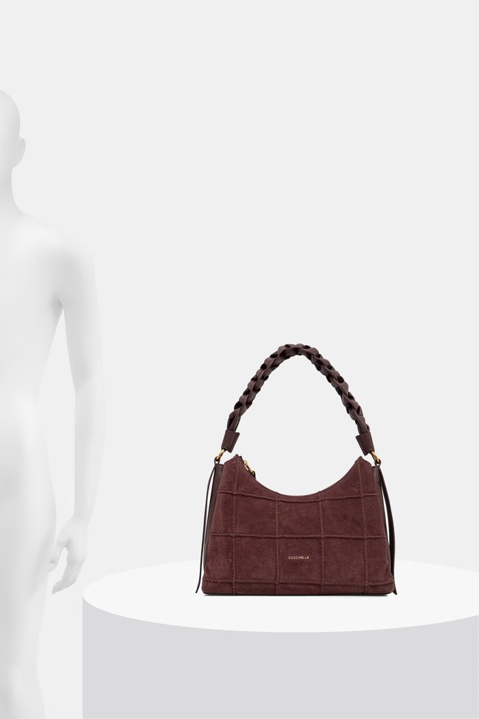 Coccinelle torebka shopper damska zamszowa E1.VT4.13.03.01