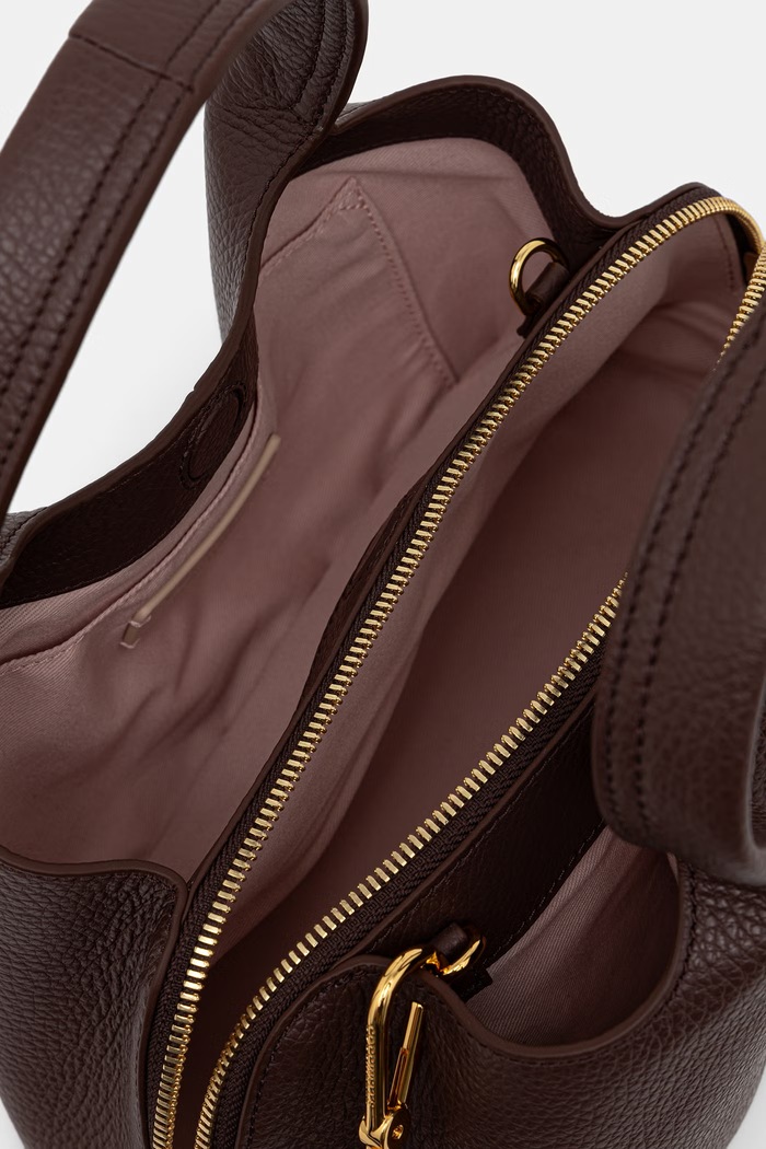 Coccinelle torebka crossbody damska skórzana E1.VOF.18.02.01 bordowy