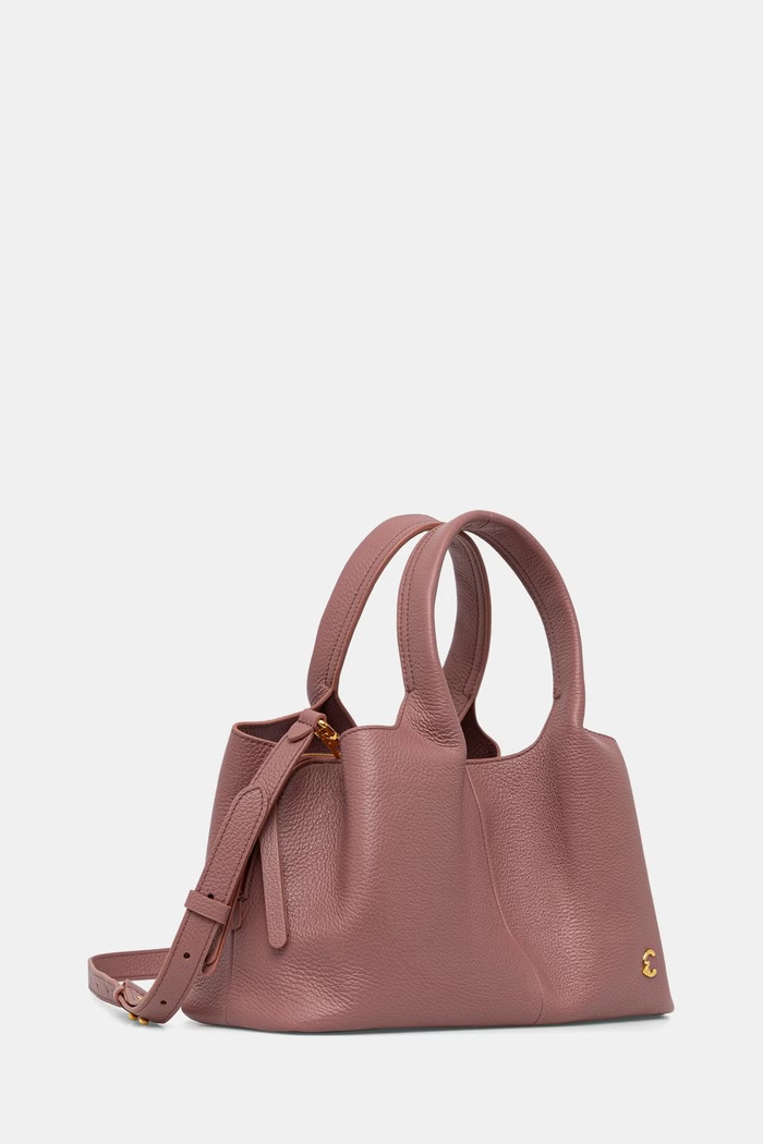 Coccinelle torebka hobo damska skórzana E1.VOF.18.01.01 różowy AW26