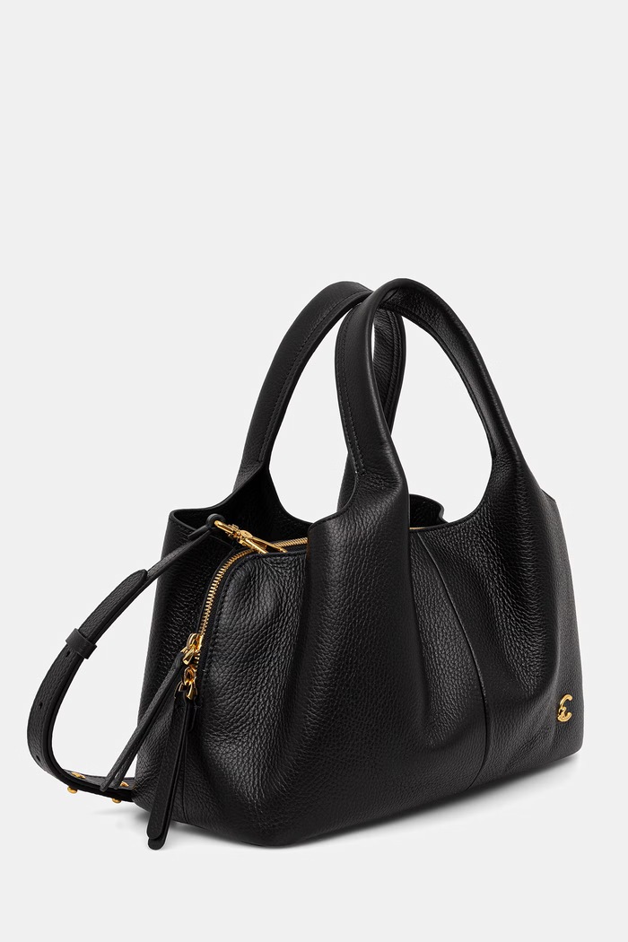 Coccinelle torebka hobo damska skórzana E1.VOF.18.01.01 czarny AW26