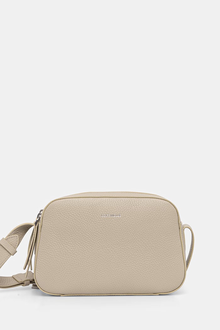 Coccinelle torebka crossbody damska skórzana beżowy E1.VGF.15.01.01