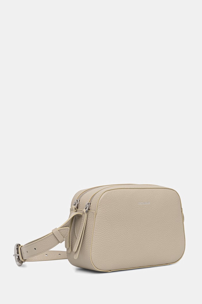 Coccinelle torebka crossbody damska skórzana E1.VGF.15.01.01 beżowy AW26