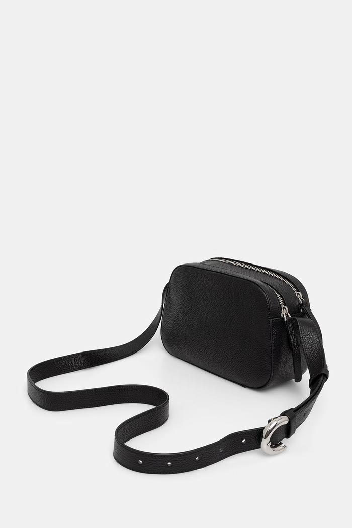 Akcesoria Coccinelle torebka crossbody damska skórzana E1.VGF.15.01.01 czarny