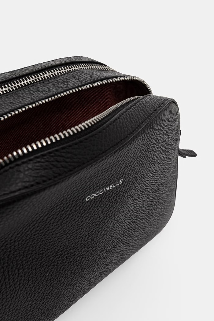 Coccinelle torebka crossbody damska skórzana E1.VGF.15.01.01 czarny