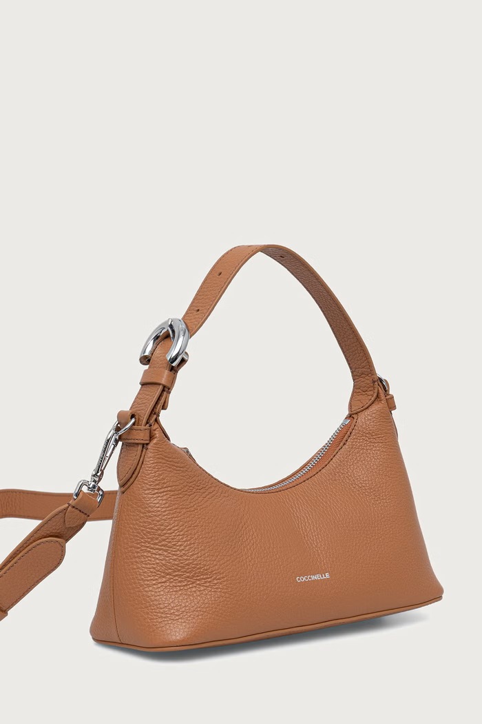 Coccinelle Crossbody kabelka dámská kožená E1.VGF.13.02.01 hnědá AW26