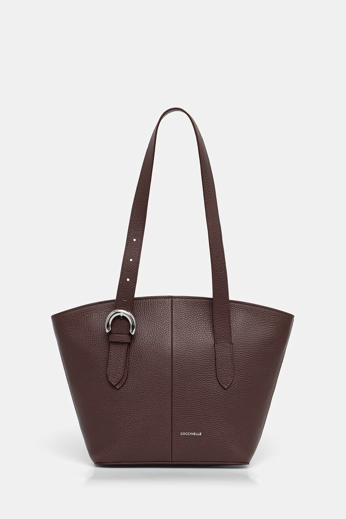 Coccinelle torebka shopper damska skórzana czerwony E1.VGF.11.02.01