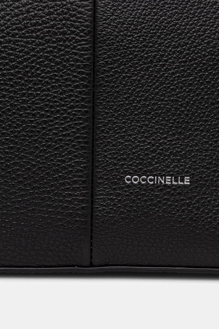 Coccinelle torebka shopper damska skórzana czarny E1.VGF.11.02.01
