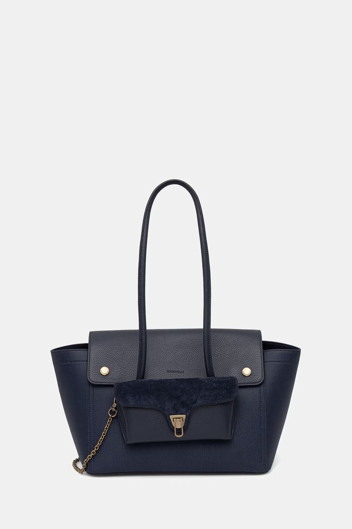 Coccinelle torebka shopper damska granatowy E1.VGE.11.02.01