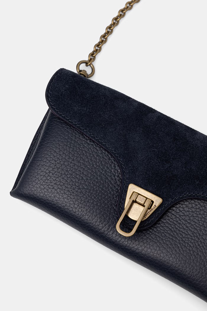 Coccinelle torebka shopper damska E1.VGE.11.02.01 granatowy