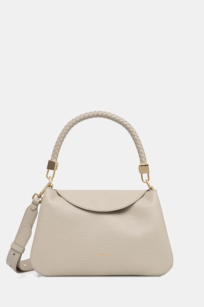 Coccinelle torebka crossbody damska skórzana beżowy E1.VCK.18.02.01