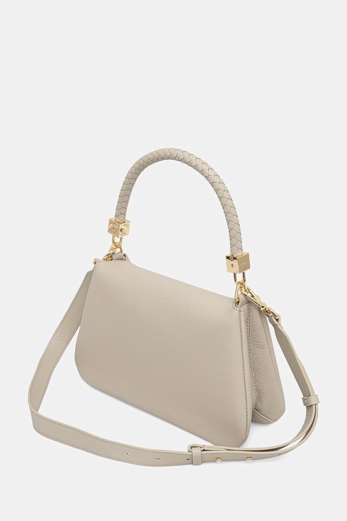 Akcesoria Coccinelle torebka crossbody damska skórzana E1.VCK.18.02.01 beżowy