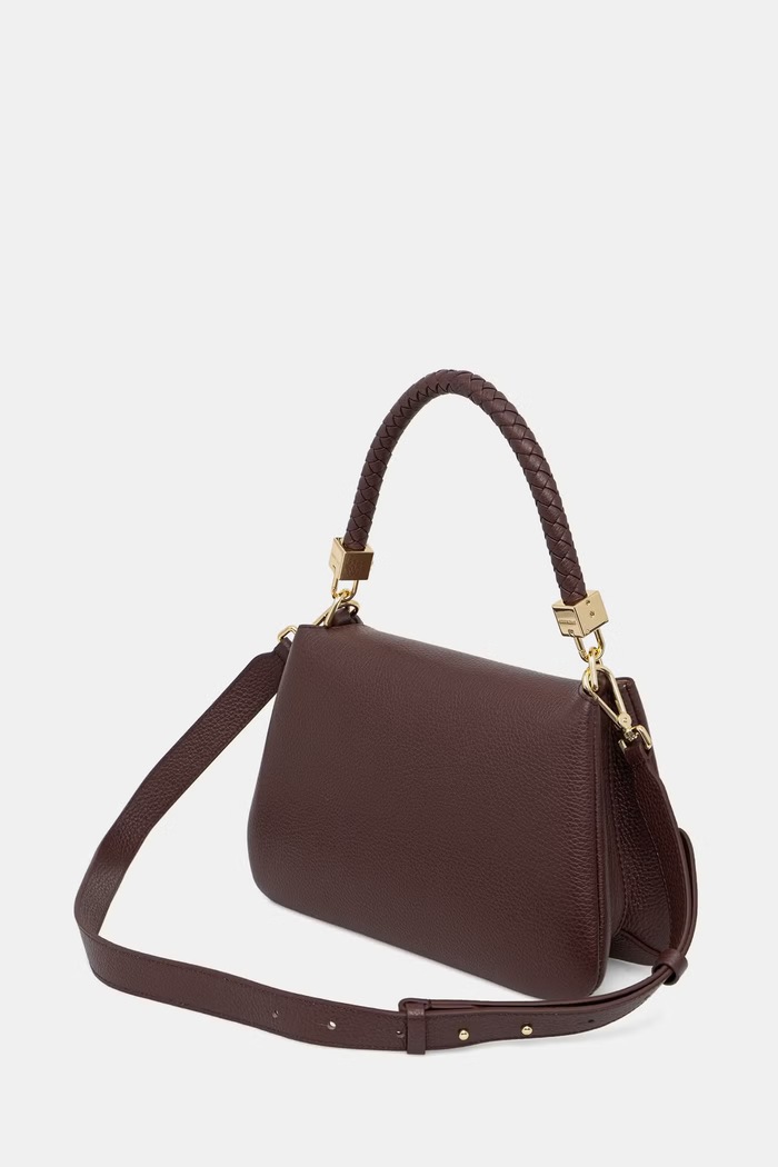 Akcesoria Coccinelle torebka crossbody damska skórzana E1.VCK.18.02.01 czerwony