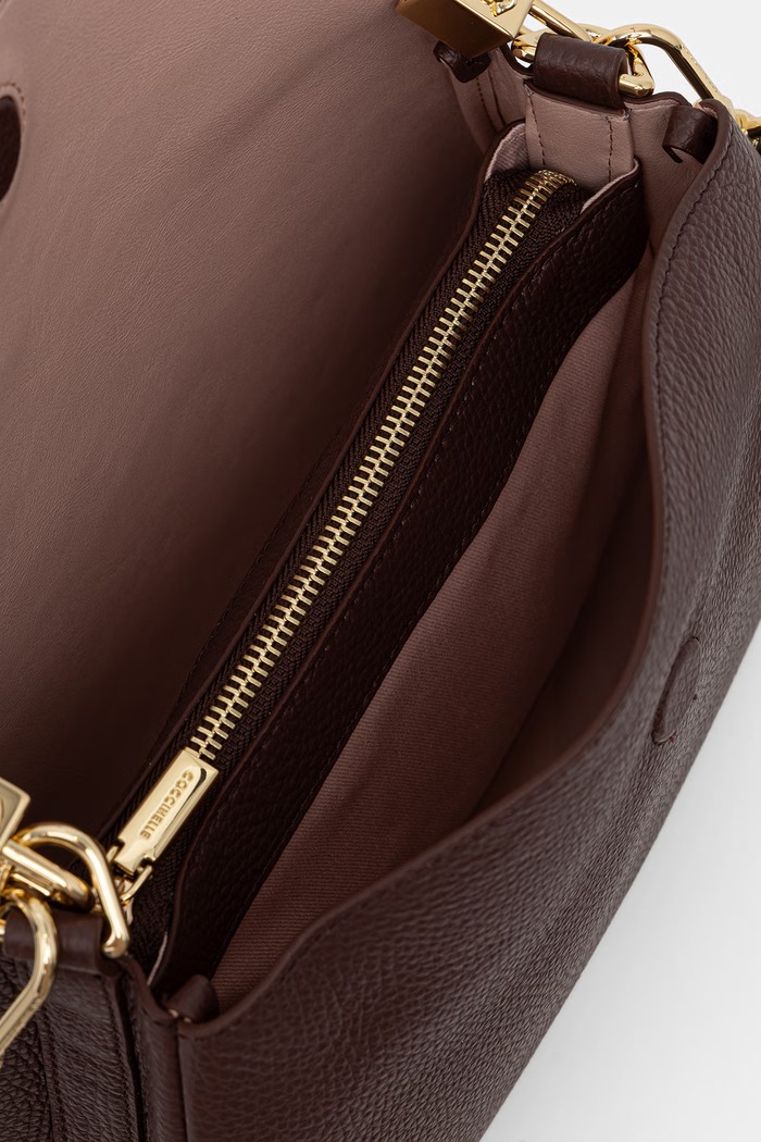 Coccinelle torebka crossbody damska skórzana E1.VCK.18.02.01 czerwony